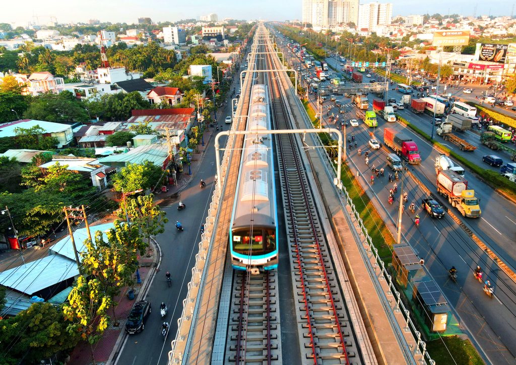 Tuyến metro số 1 mở rộng, góp phần kết nối TP.HCM và Bình Dương