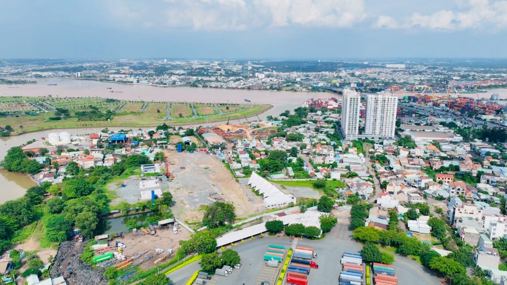 Cập nhật tiến độ dự án căn hộ The Gió Riverside Bình Dương tháng 07/2025